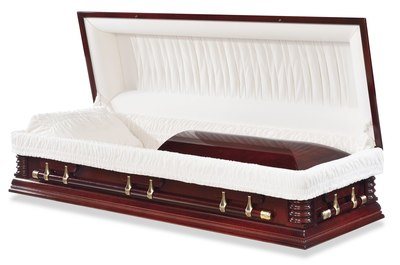 Louisburg Cherry Wood Casket